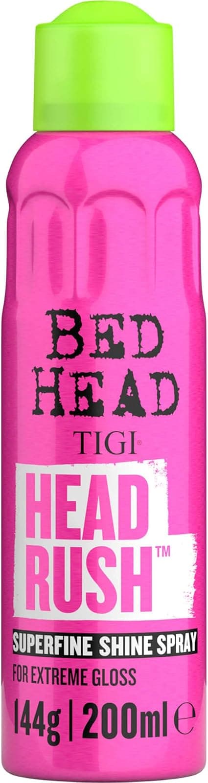 Bed Head TIGI Bed Head Headrush Shine Hair Spray For Soft And Shiny Hair 200ml