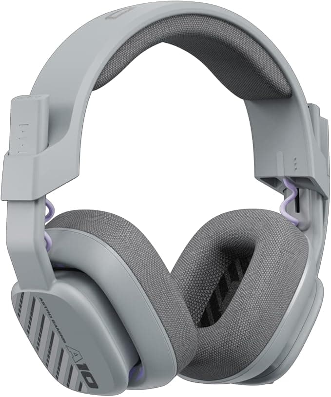 ASTRO A10 Gaming Headset Gen 2 Wired Over-Ear Gaming Headset, Unidirectional Microphone, Mute Function, Xbox Series X|S, Xbox One, PS5, PS4, Nintendo Switch, PC - Grey - Image 1