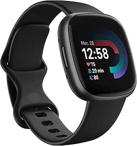 Fitbit Google Fitbit Versa 4 Sport Smart Watch with Built-in GPS and Up to 6 Days Battery Life - Compatible with Android and iOS