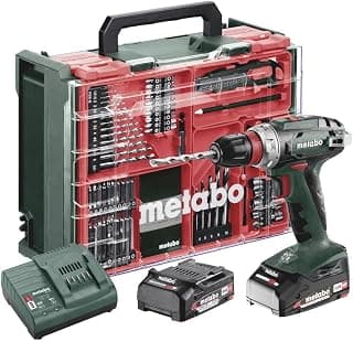 Perceuse-visseuse sans fil Metabo BS 18 Quick Set 602217710 18 V 2 Ah Li-Ion brushless, + 2 batteries, + mallette, + ch
