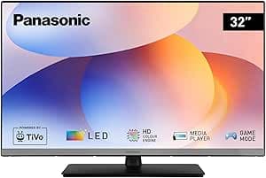 Panasonic TB-32S40AEZ, S40 Series 32 Inch HD LED Smart TV, 2024, TiVo, Google & Alexa Voice Control, Game Mode, Media Player, HDR, HDMI, WLAN, for Exceptional Visual Experience          [Energy Class E]