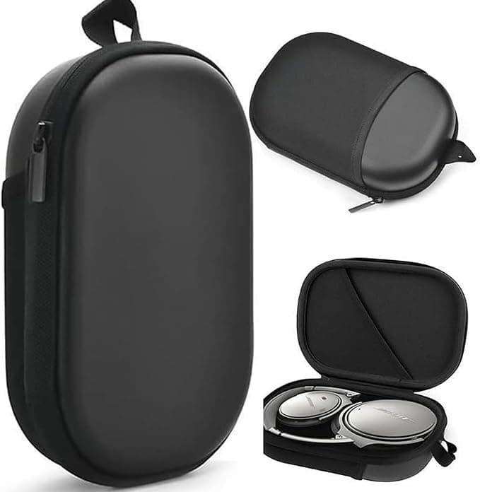 Case for Bose QuietComfort Helmet, Hard Case Storage Bag for Bose Quietcomfort SC/Bose QC45 QC35II QC35 QC25 QC15 Carrying Case Accessories