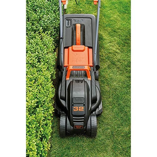BLACK+DECKER BEMW351GL2-QS BEMW351GL2-QS Wired Lawn Mower 1000W and 250W Wired Trimmer with 3 Cutting Heights, 23 cm with Automatic Wire Unwinding, BEMW351GL2-QS Black - Image 7