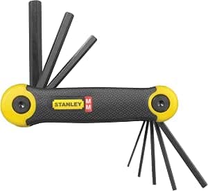 Stanley 2-69-264 Male Wrench Set of 8 Pieces – Tougher Silicon Steel – Conforms to ISO 2936 and DIN 911 Standards