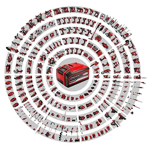 Einhell Cordless Jigsaw TC-JS 18 Li Kit - Power X-Change (18V, 3 wood blades and 2 metal blades included) Comes with 2.5Ah Battery and Charger - Image 3