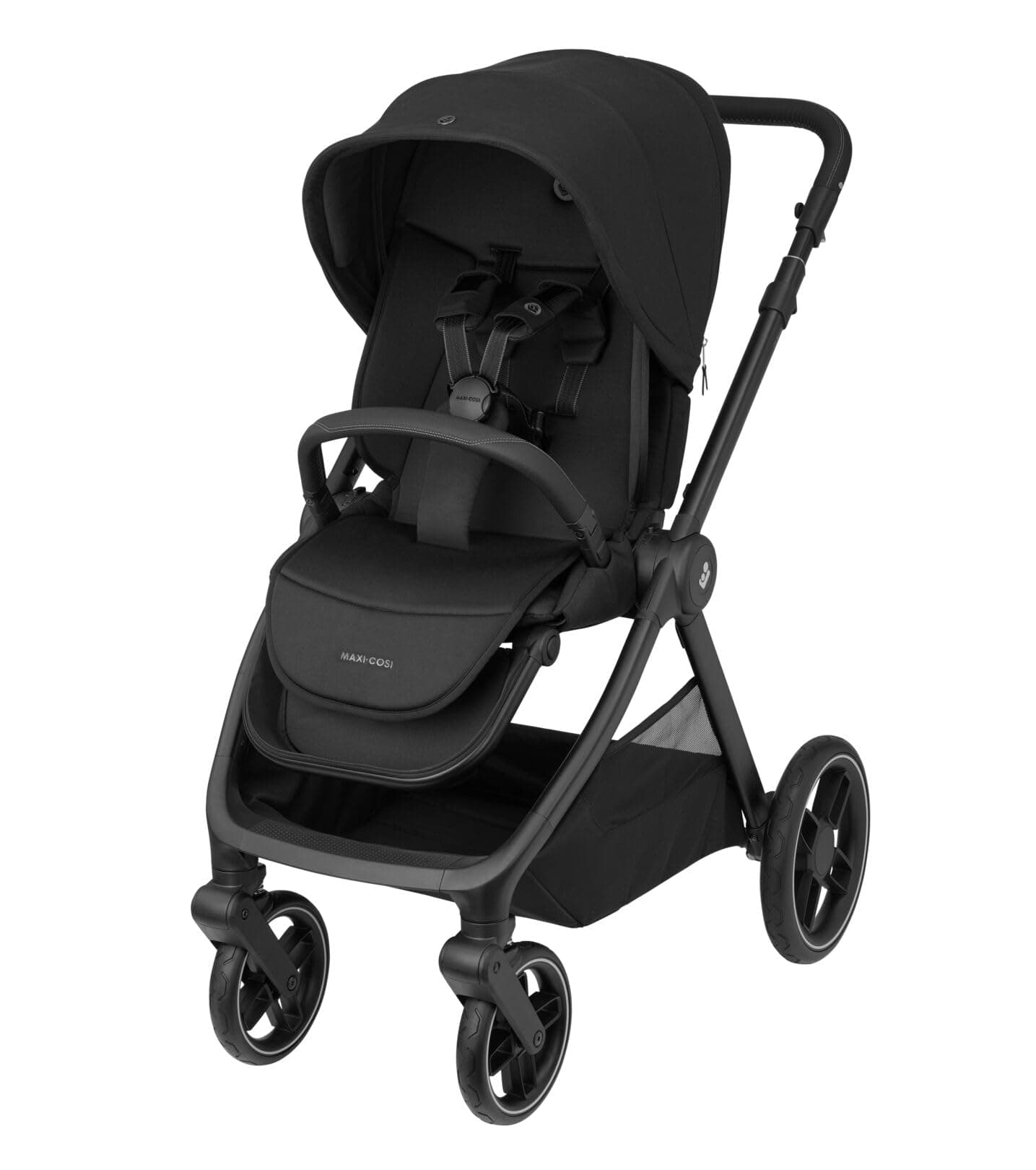 Maxi-Cosi Maxi-Cosi Oxford, Stroller, 0-4 years, 0-22 kg, Compact Folding, Soft Suspension, Spacious Seat, 3 Recline Positions, 10 kg Storage Basket, Twillic Black