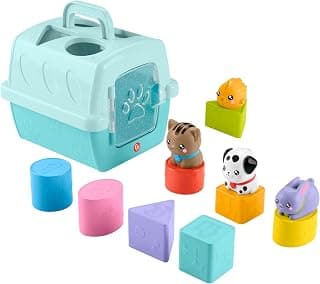 Motor Skills Toy Fine Sorter Animal Transport Box for Babies from 6 Months, HTW93