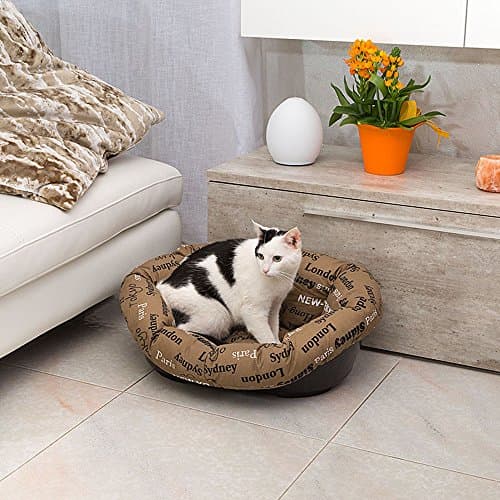 Ferplast Replacement Padding for Dog and Cat Kennels - Padded Cushion for Kennel - Plastic (NOT Included), Washable, Adjustable 52 x 39 x 21 cm, Brown XXS - Image 6