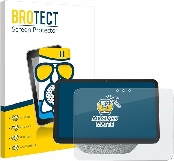 brotect Anti-Reflection Matte Glass Screen Protector for Amazon Echo Show 8 2025 (4th Gen.) - 9H Glass Screen Protector - Image 1