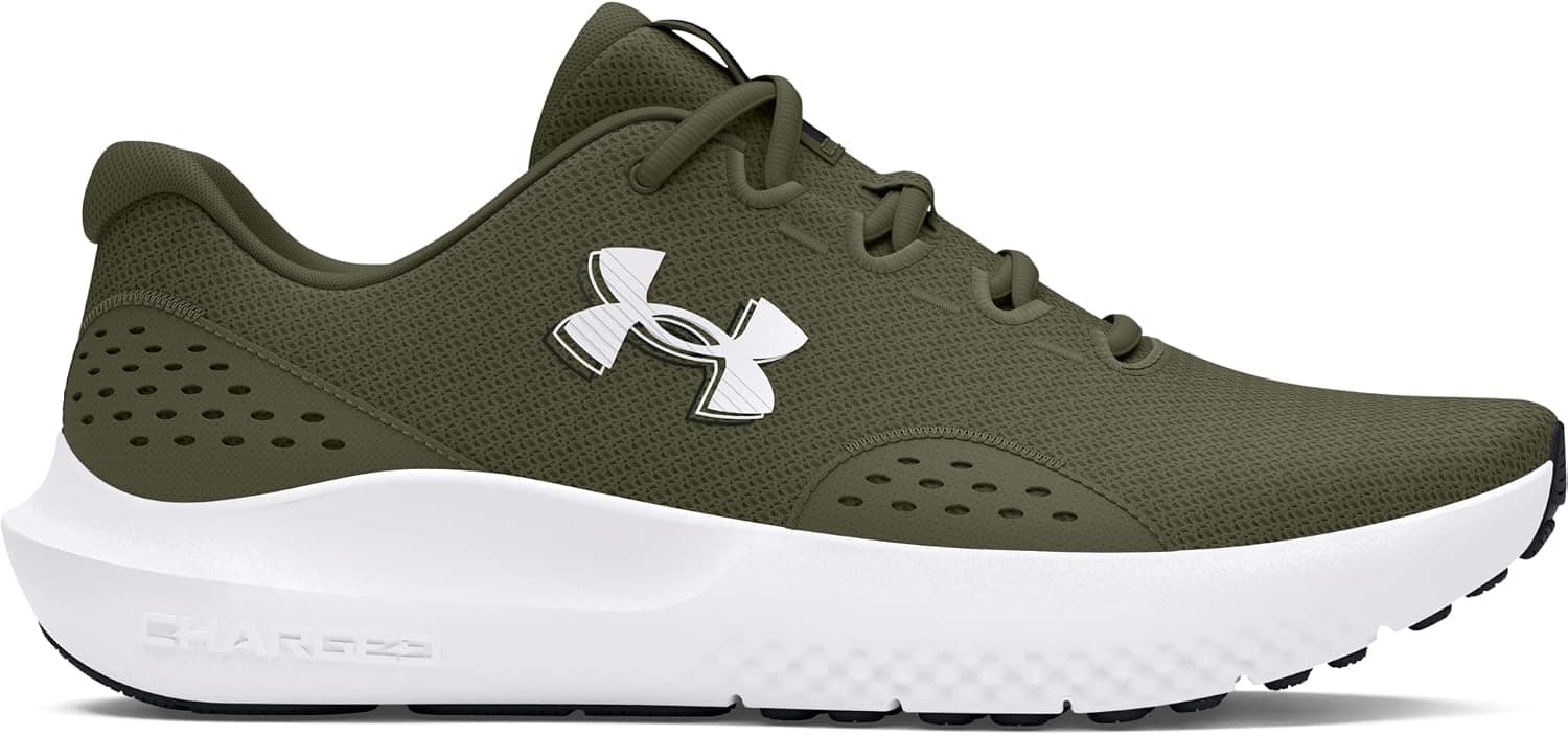 Under Armour UA Charged Surge 4 Chaussures de Course pour Homme, Marine Od Vert Marine Od Vert Blanc, 44 EU