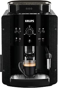 Krups Roma EA81M8 Superautomatic Espresso Maker, 1.7 L, 3 Temperature Levels, 3 Grinding Textures, Black