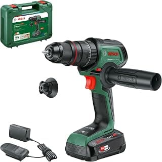 Bosch Perceuse-visseuse à percussion sans fil AdvancedImpact 18V-80 QuickSnap (vissage/perçage à per; syst. 18V ; mot. sans charb; 82 Nm ; man. mét. 13 mm ; batterie/chargeur)