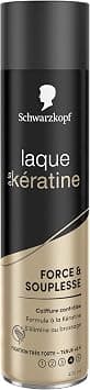 Schwarzkopf – Hair Lacquer – Keratin Formula – Dry or Damaged Hair – Strength and Flexibility – Controlled Styling – Does Not Stick – Can Be Removed by Brushing – 400 ml, None, 1 g (Pack of 1) - Image 1