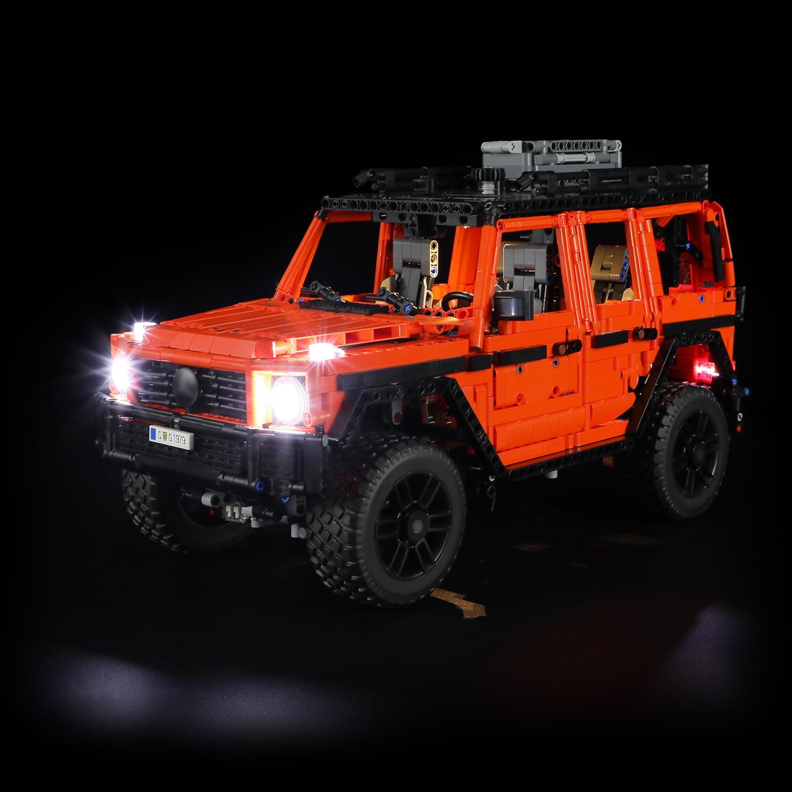 LEGO BRIKSMAX LED Lighting Kit for Mercedes-Benz G 500 Professional Line Compatible with Lego 42177 Technic G-Wagon - Kit Not Included