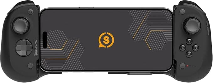 SCUF NOMAD Manette de Jeu Mobile iPhone Sans Fil – Palettes Arrière – Joysticks Anti-Dérive – Bluetooth 5.0 Connectivité – PS Remote, Xbox Game Pass, Apple Arcade, Steam Link – Noir - Image 1