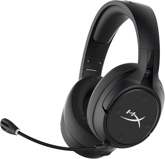 HyperX HX-HSCFS-SG/WW HyperX Cloud Flight S - Long Battery Life with Qi Wireless Charging, Wireless Gaming Headset, One Size