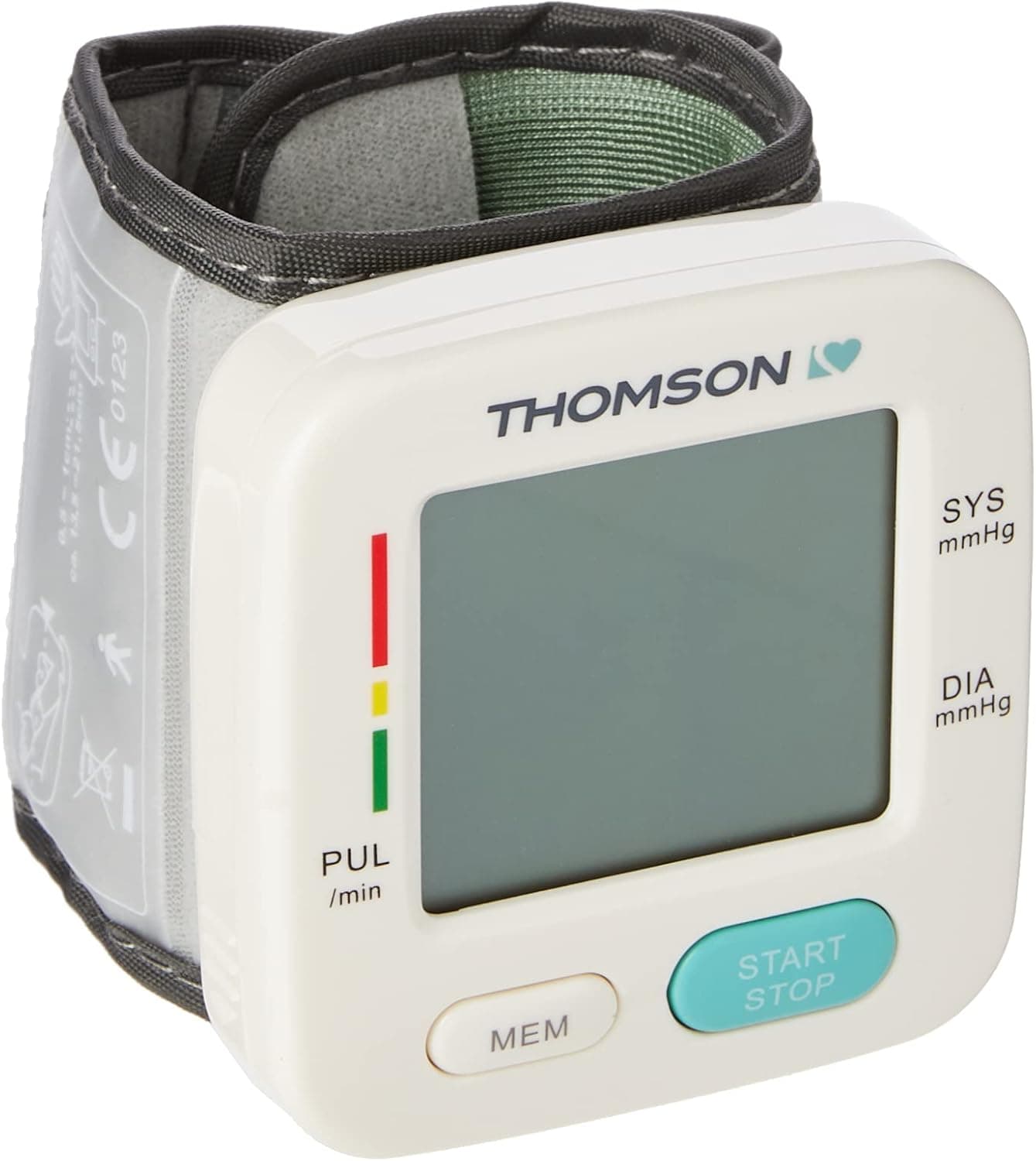 THOMSON THOMSON Cardio W6 Wrist Blood Pressure Monitor - Very Comprehensive, Reliable and Accurate - Meets the Recommendations of the High Authority of Health - For 2 Users, 90 Measurements Each
