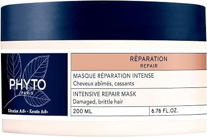 Phyto Paris - Reparation - Intense Repair Hair Mask - Very Damaged and Brittle Hair - Intense Hair Mask with Keratin A18+ and White Mauve - Silicone Free - Image 1