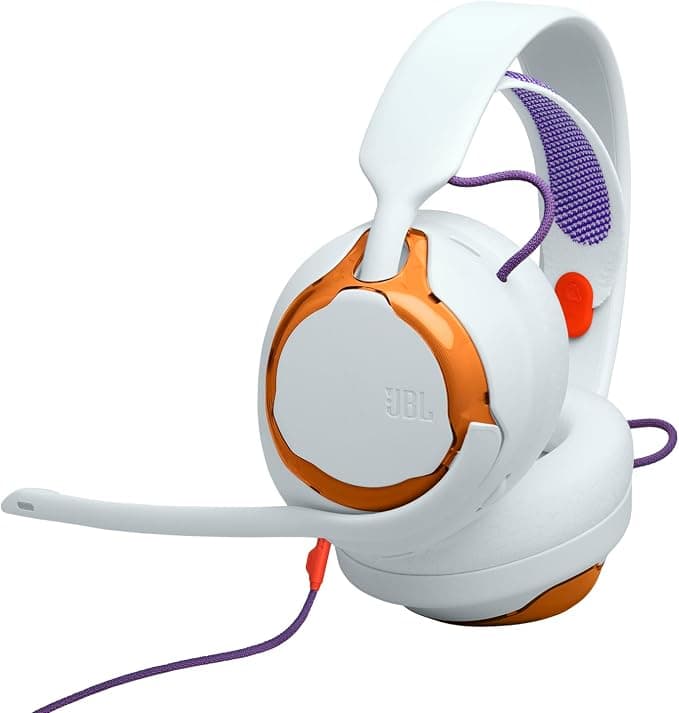 Apple JBL Quantum 250 Wired Gaming Headset, JBL Quantum Space Sound, Noise Cancelling Mic, 3.5mm Cable, Replaceable Parts, Compatible with Apple PC Xbox PlayStation Nintendo Switch Turquoise