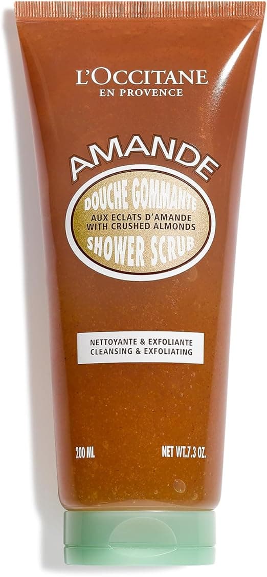 L'OCCITANE - Almond Body Scrub Shower - 200 ml - Made in France