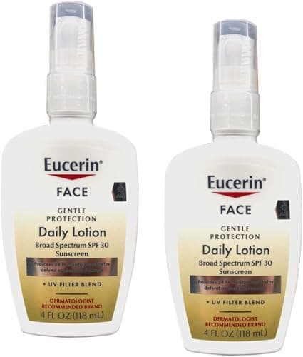 Eucerin Eucerin Daily Protection Moisturizing Face Lotion, SPF 30, 4-Ounce Bottles by Eucerin