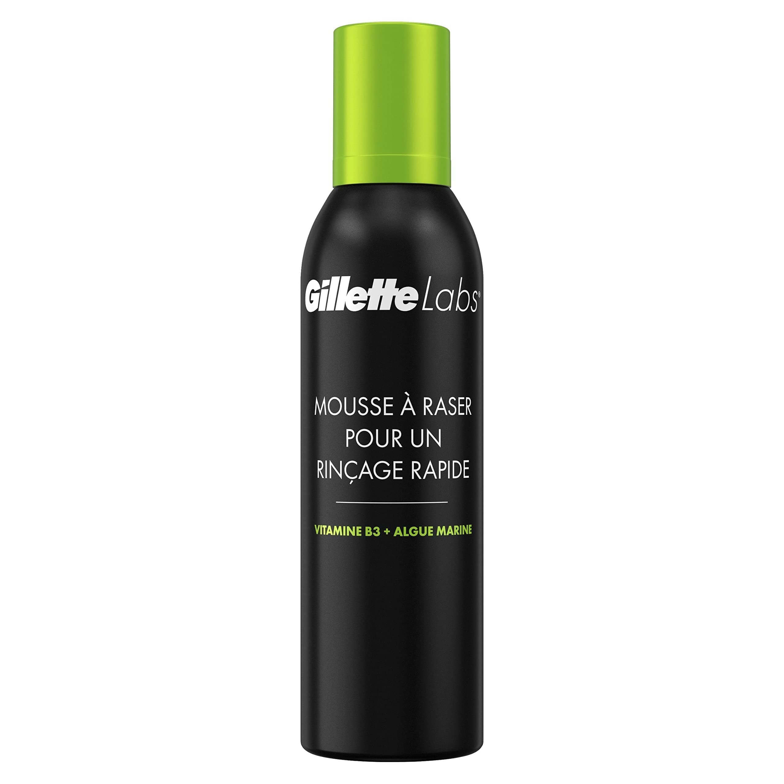 GilletteLabs Mousse À Raser Pour un Rinçage Rapide, Par Gillette, Pour Homme, 240ml - Image 1
