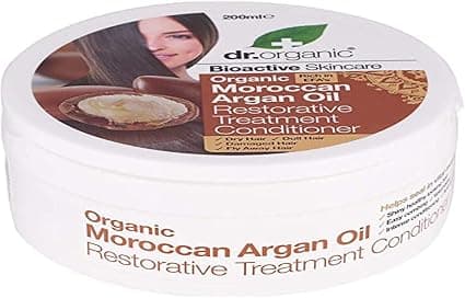 Dr. Organic Moroccan Oil Restorative Treatment Conditioner Nourishing Mask Based on Organic Argan Oil - Image 1