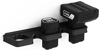 Wall Mount for Battery Suitable for Bosch Professional 12V Batteries (Blue GBA Series) Wall Mount Made in Germany (3 Batteries)