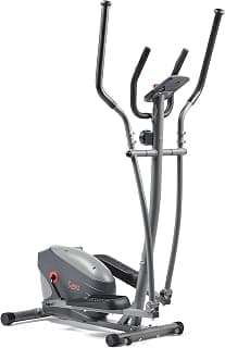Vélo Elliptique Vertical 2-en-1, Appareil d’entraînement pour Le Haut et Le Bas du Corps, Machine de Cardio à Faible Impact pour Adultes et Seniors, avec Option Style Classique