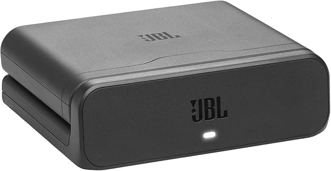 JBL 600 battery with charging case that changes in seconds, so your JBL PartyBox speaker can keep the party twice as long