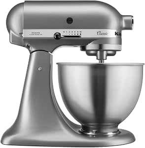 KitchenAid Multi-functional Food Processor - Steel Bowl 4.3L - Silver 5K45SSESL