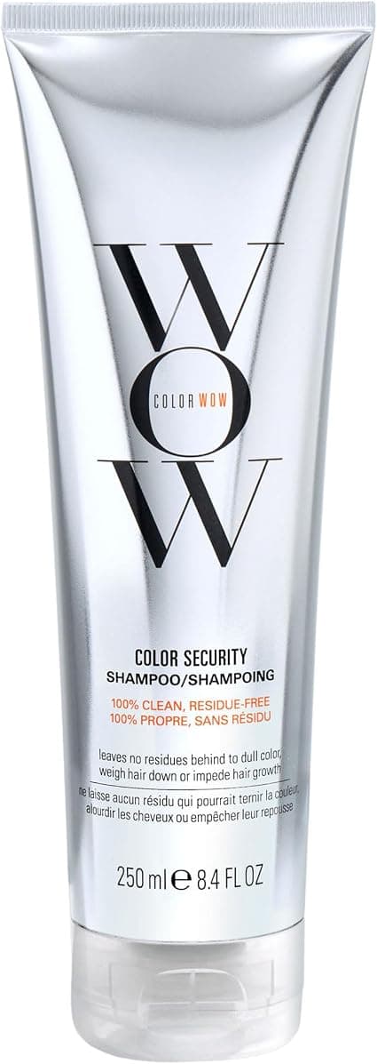 COLOR WOW Color Security Shampoo | Sulphate and Silicone Free Coloured Hair Care | 250 ml