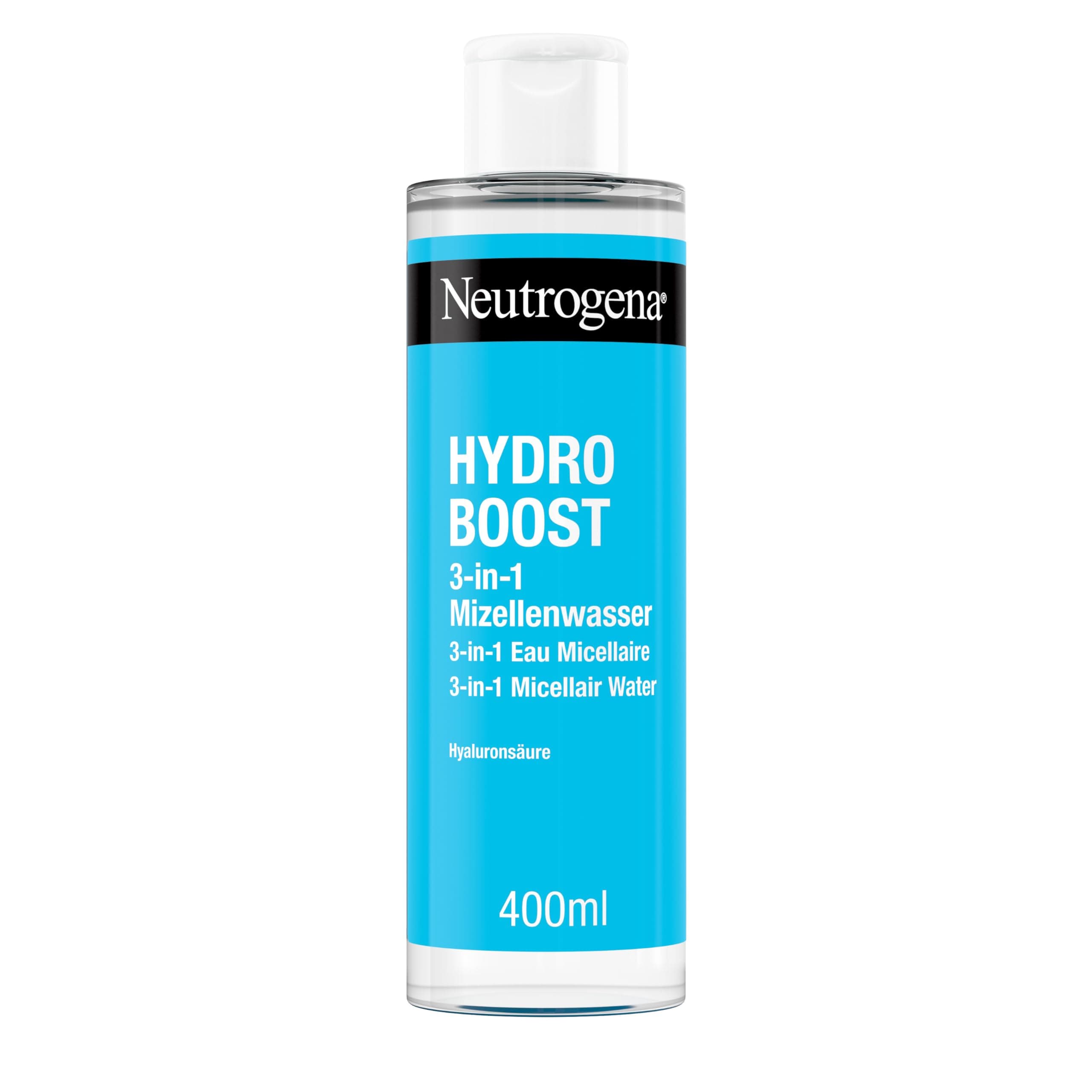 Neutrogena Hydro Boost Eau micellaire – Nettoyage efficace et doux du visage – 400 ml - Image 8