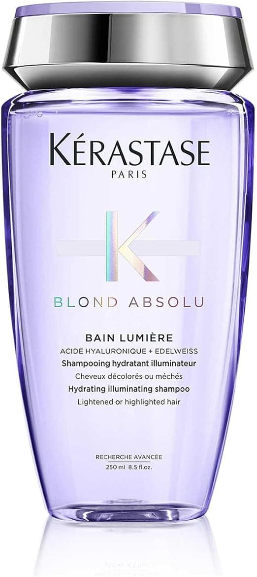 Kerastase Blond Absolu - Bain Lumière - Moisturising & Illuminating Shampoo - Hair 8 Times Brighter & 11 Times Stronger - Bleached or Highlighted Blonde Hair - 250 ml - Image 1