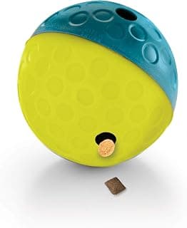 Outward Hound Nina Ottosson de Puzzle pour Chien Treat Tumble - Distributeur de friandises/interactif - Bleu - S