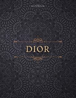 Notebook Dior Personalized Name Cover Lined Journal: Small Business, 8.5 x 11 inch, 21.59 x 27.94 cm, Financial, A4, Paycheck Budget, Daily, Teacher, Over 110 Pages, Daily Journal