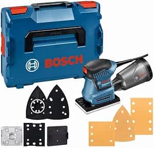 Bosch Professional vibrating sander GSS 160-1 A Multi (power 180 W, amplitude Ø 1.6 mm, L-BOXX)