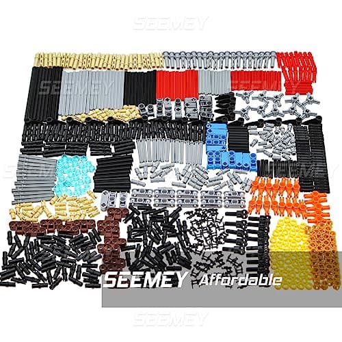 SEEMEY 884 Pcs Axle Chain Link Connectors Compatible with Lego Technic Parts - Image 4