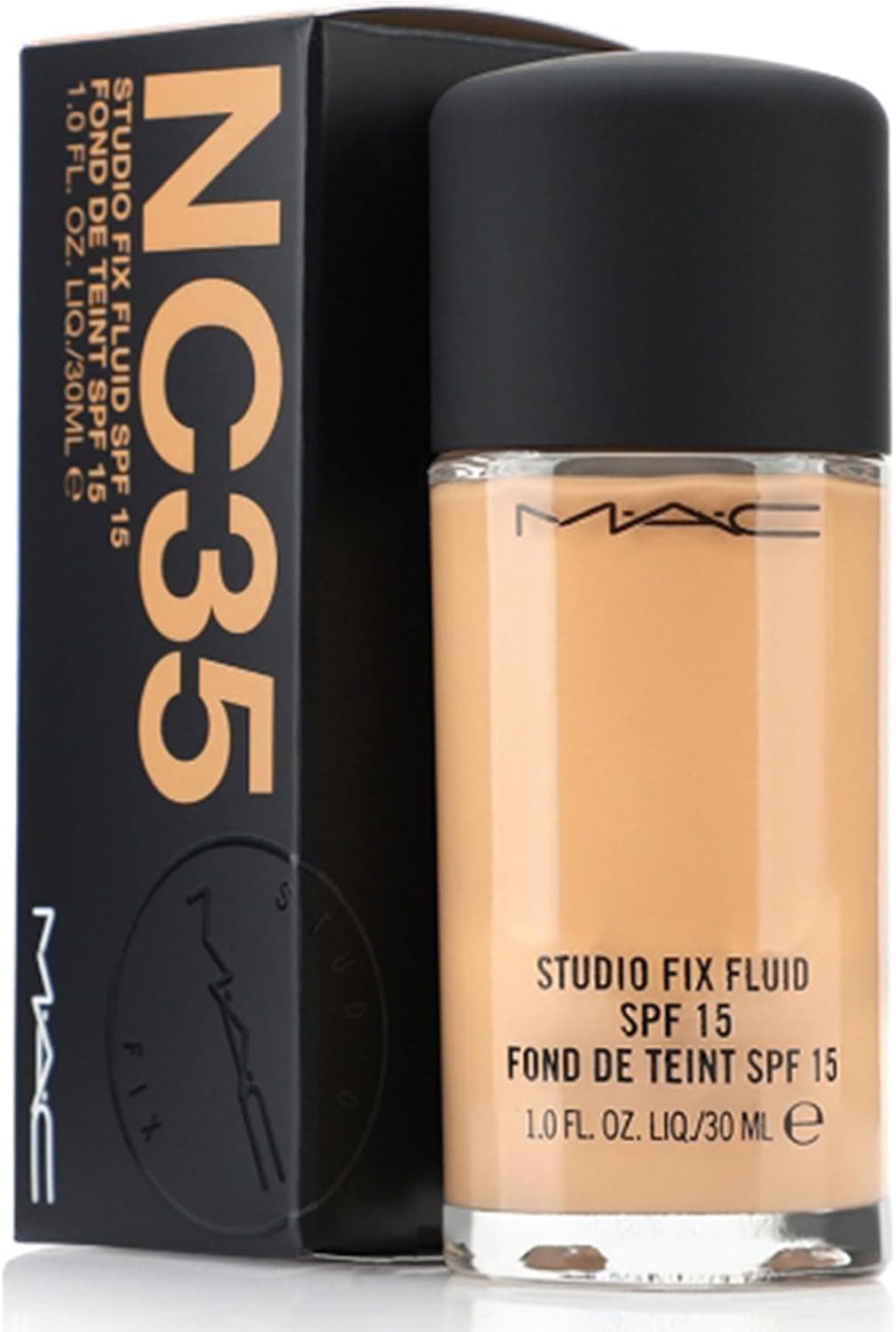 MAC Studio Fix Fluid Foundation SPF15 NC35 - Image 1