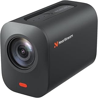 MAC NearStream Caméra 2K pour Diffusion Direct Caméra Streaming sans Fil 40X Zoom Hybride & 1/2.8" CMOS & Microphones MEMS &USB2.0 Type-C, Compatible avec Windows/Mac/Android/iOS,Protocole RTMP& NDI, APP