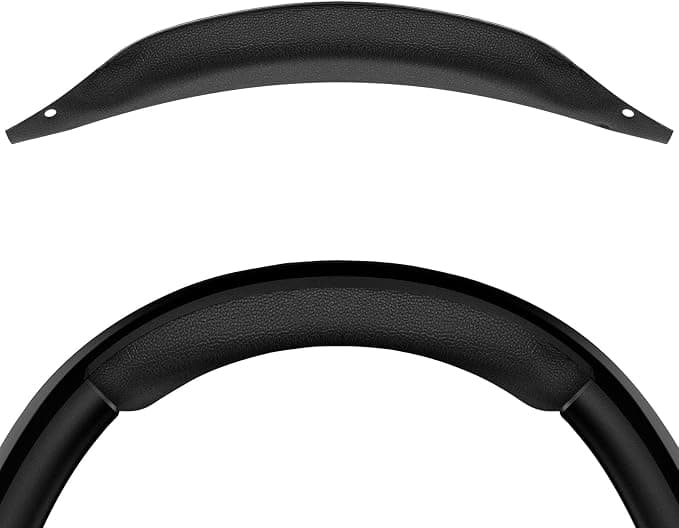 GEEKRIA Geekria Protein Leather Headband Pad Compatible with HyperX Cloud Stinger 2, Replacement Band for Headphones, Upper Cushion Cover for Headphones, Repair Part (Black) - Image 1