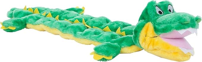 Outward Hound Matz Squeaky Soft Toy for Dogs - Alligator - XL