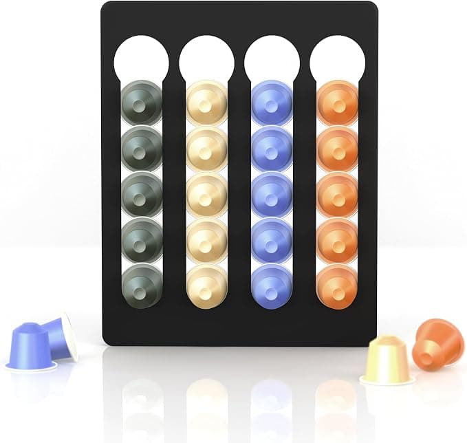20 Nespresso Capsule Holder Wall Mounted Capsule Dispenser Holder Wall Mount No Drilling - Image 1