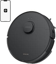 DREAME D20 Robot Aspirateur, 13 000 Pa, Brosse Duo pour Poils d'Animaux, Navigation Laser, Aspirateur et Laveur 2-en-1, Sols Durs et Tapis/Moquettes, Batterie 5 200 mAh, Application et Commande Vocale