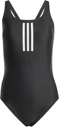 adidas Women's 3 Stripes Rubber Graphic Swimsuit