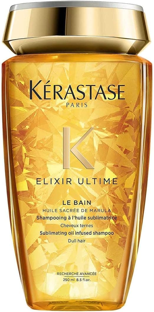 KÉRASTASE Elixir Ultime Bain Elixir Ultime Nourishing Shampoo - Nourishing Shampoo - Nutrition & Shine Up to 48 Hours - 9 Times More Shine - Anti-Frizz Action for Up to 96 Hours - All Hair Types - 250 - Image 1