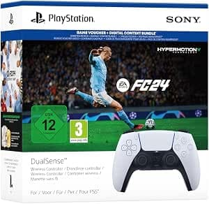 PlayStation Pack Manette DualSense PS5 + Jeu FC24 PS5 (version digitale)