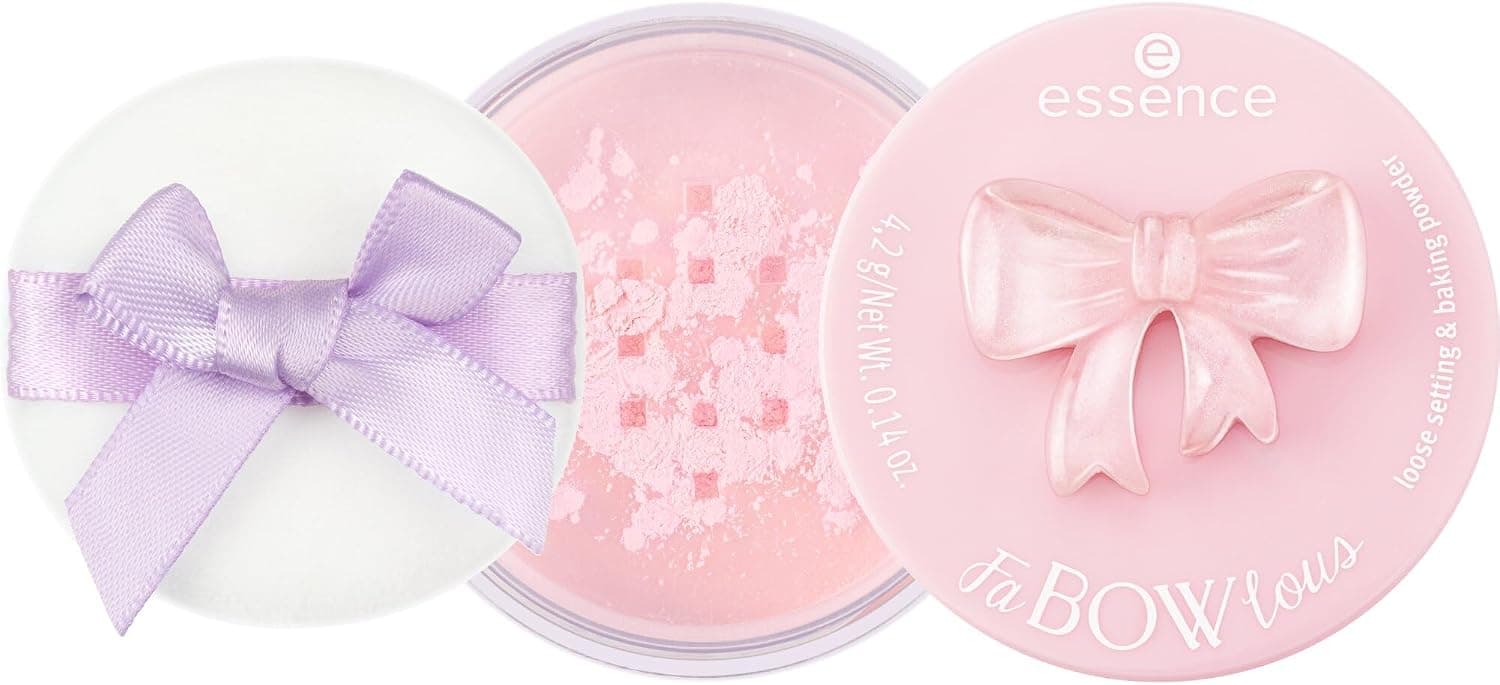 Essence Cosmetics Fabowlous Loose Setting et Baking Powder Poudre Libre Fixatrice, Matifiant, Naturel, Translucide, Mat, 4.2 g