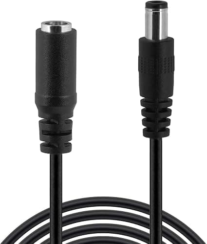 Wicked Chili 1 x Extension Cable 300 cm for Philips Hue Play Lightbar 3 m Lamp Cable Power Cable for Adapter S021LM2400088 (Black) - Image 1