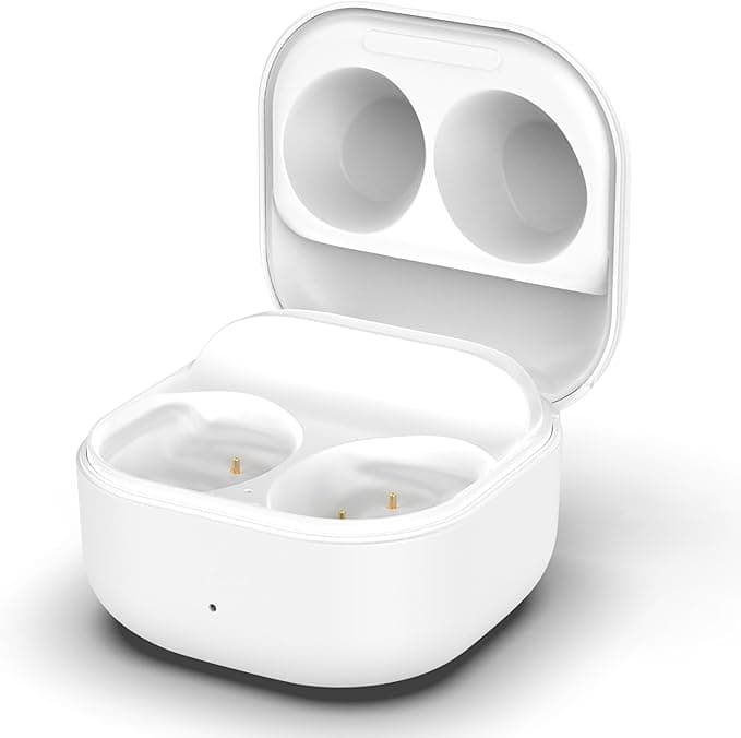 Samsung Samsung Galaxy Buds FE Charging Case, Replacement Charging Box, Earphone Docking Station for Samsung Galaxy Buds FE SM-R400 (White)